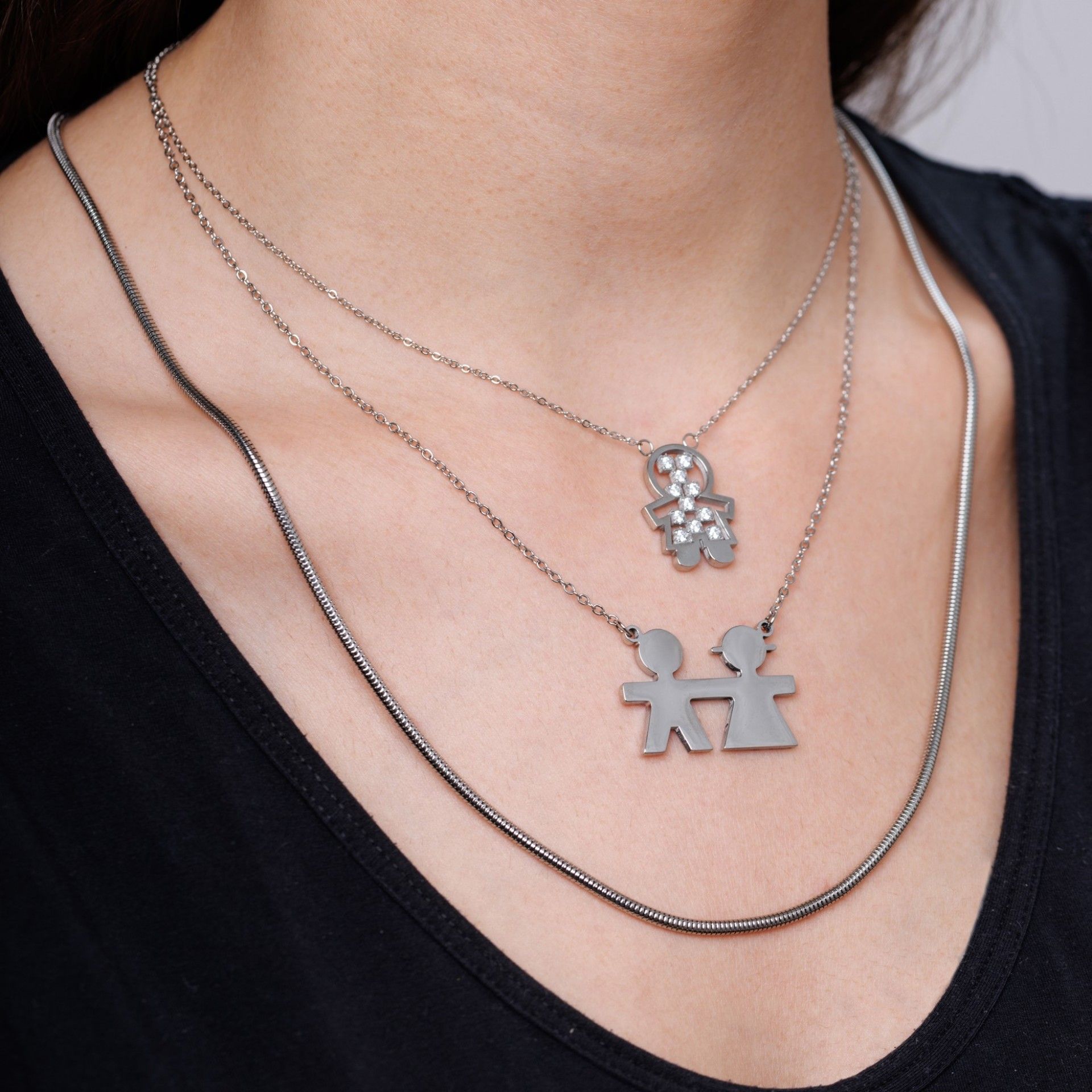 COLAR AÇO MALHA 60CM