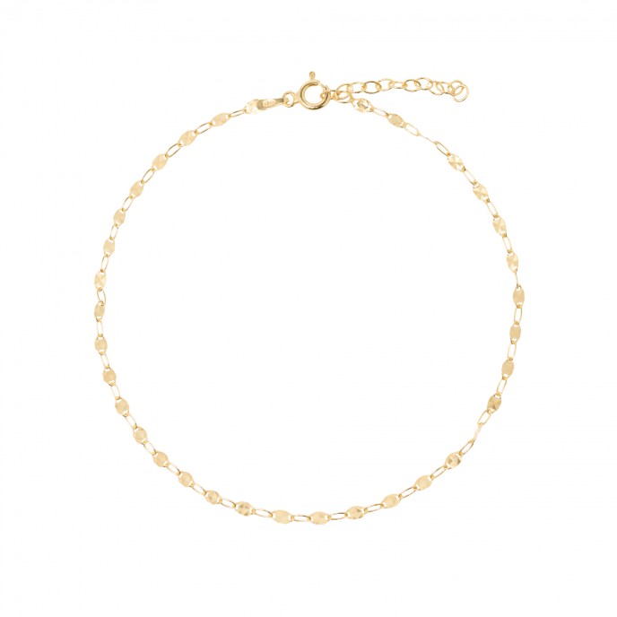 PULSERA CON CADENA DE MALLA PARA EL PIE
