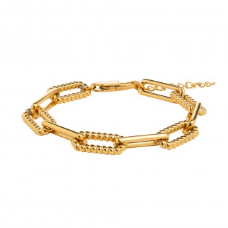 STEEL BRACELET WITH LINKS