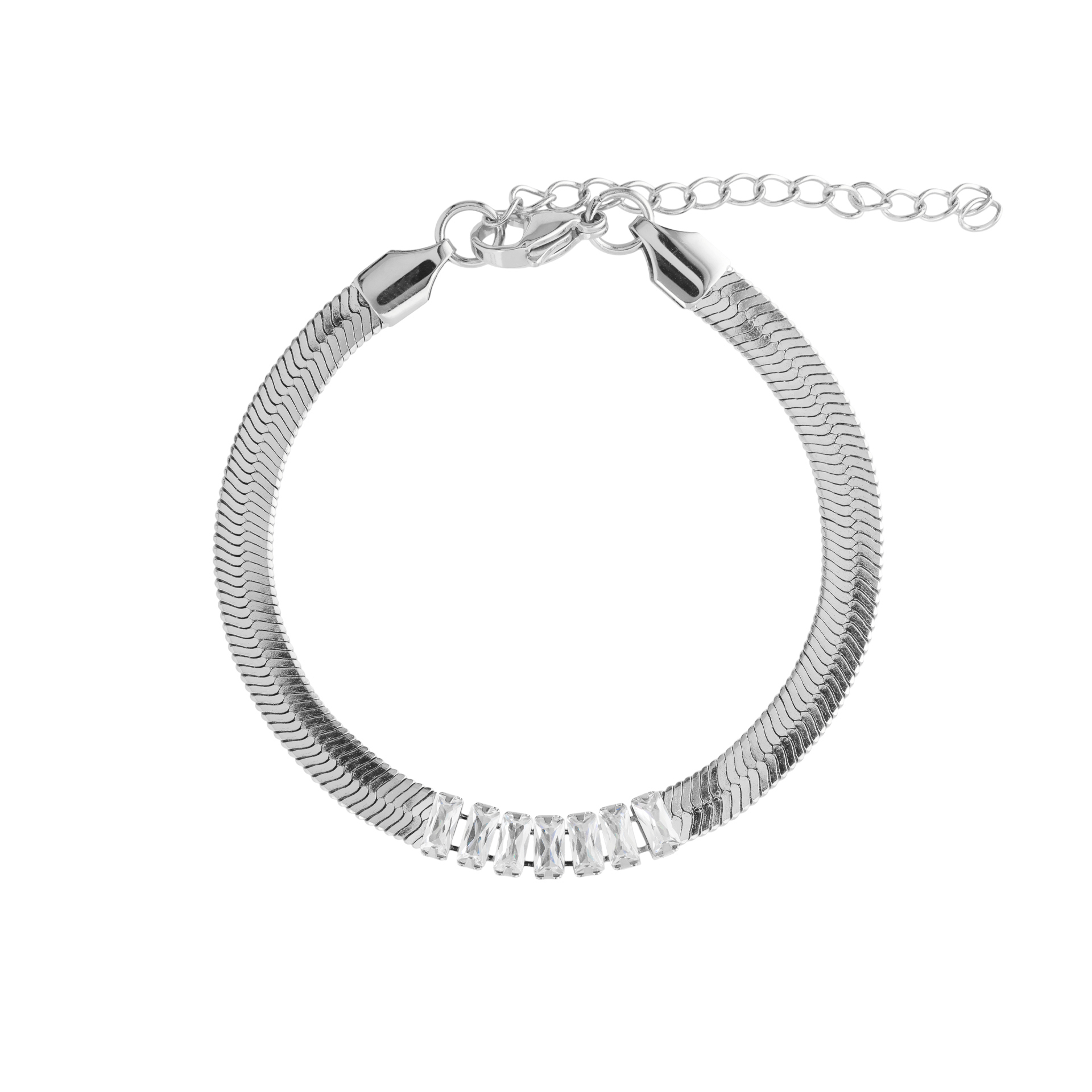 PULSEIRA AÇO BRILHANTE