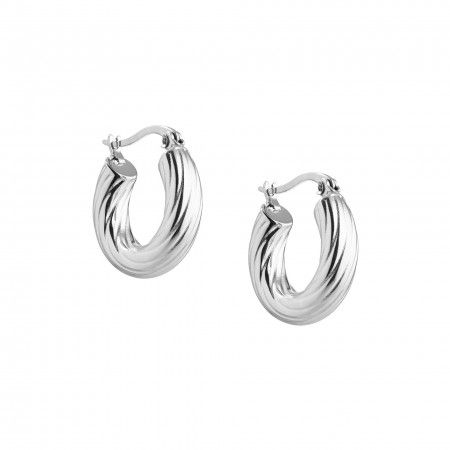 TWISTED SHAPED STEEL HOOPS