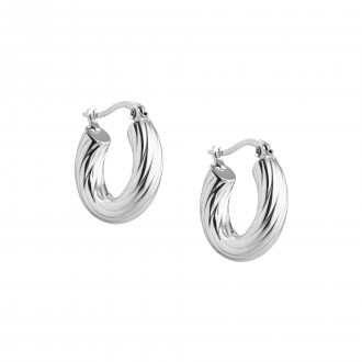 TWISTED SHAPED STEEL HOOPS