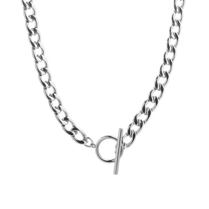 COLLAR DE ACERO DE CADENA