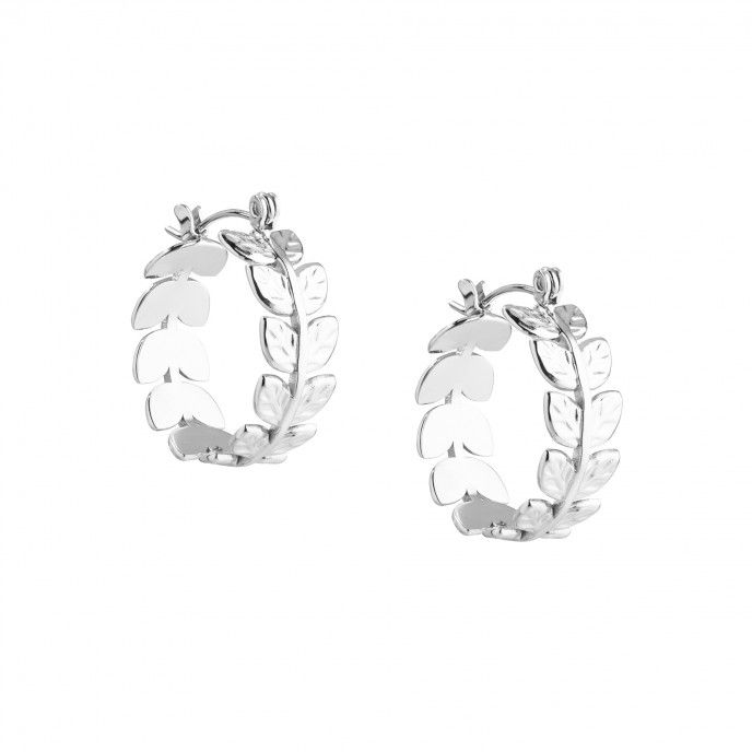 STEEL HOOPS WITH LEAFS