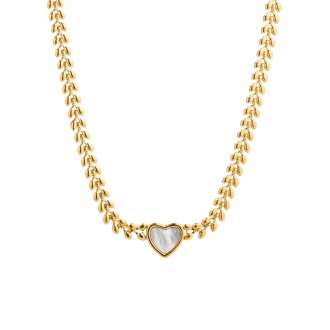 COLLAR DE ACERO CORAZ�N