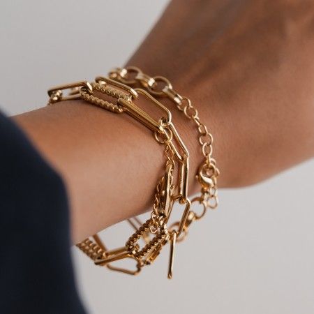 PULSERA DE ACERO DE ESLABONES