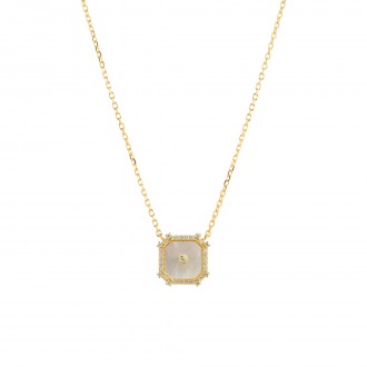 SHINY SILVER NECKLACE