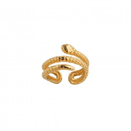 SNAKE STEEL RING