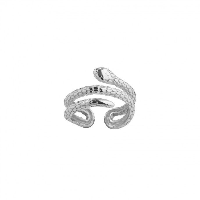 SNAKE STEEL RING