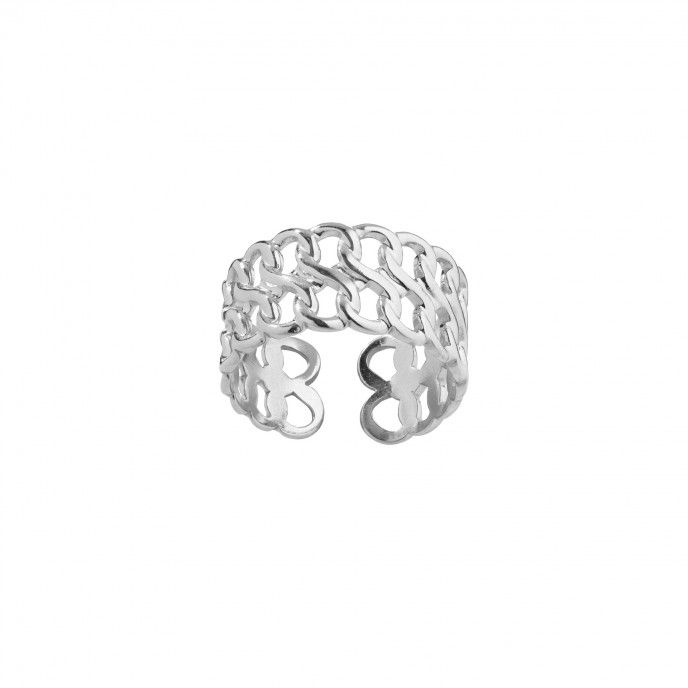 CHAIN SHAPED STEEL RING