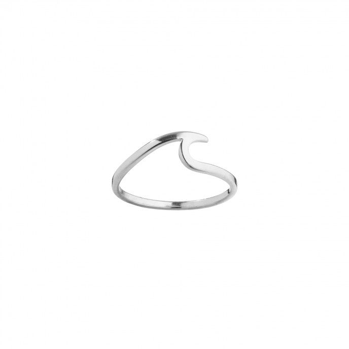 WAVE STEEL RING