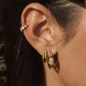 SHINY STEEL HOOPS