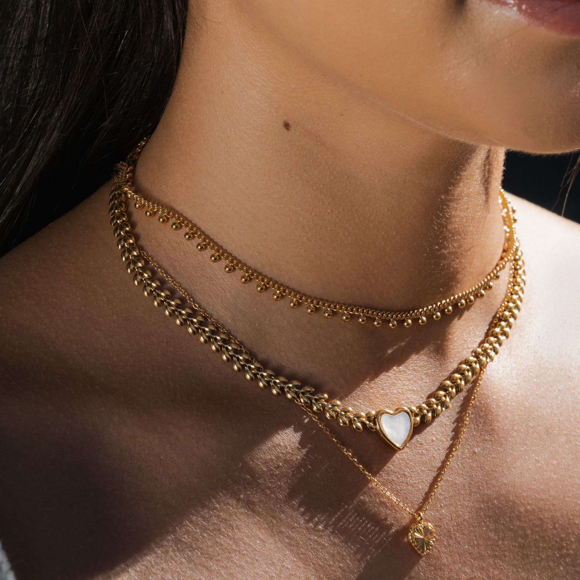 COLAR AÇO CORAÇÃO