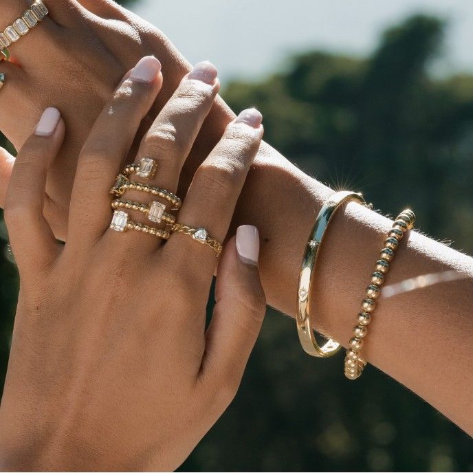 SILVER BRACELET WITH STARS