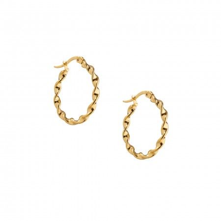 TWISTED SHAPED STEEL HOOPS