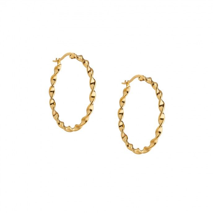 TWISTED SHAPED STEEL HOOPS