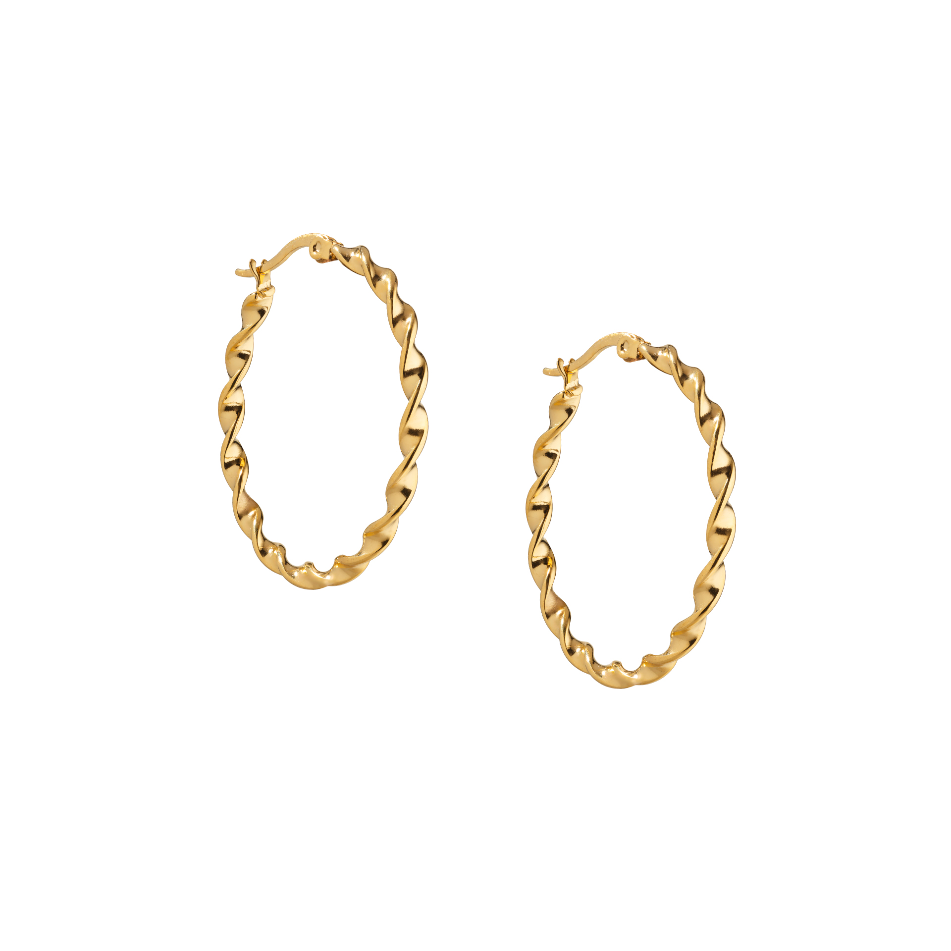 ARGOLAS AÇO TORCIDAS 3CM