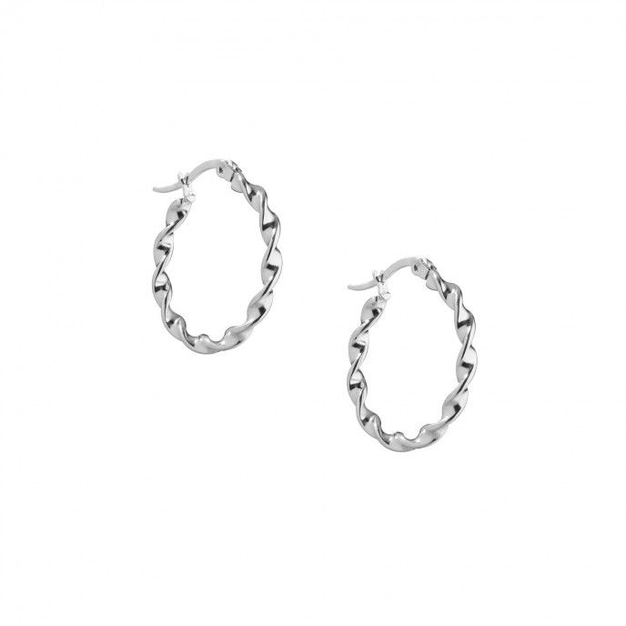 TWISTED SHAPED STEEL HOOPS