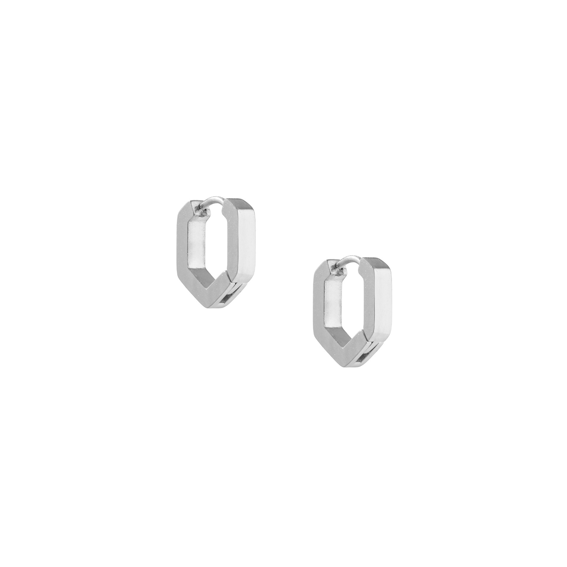 ARGOLAS AÇO GEOMÉTRICAS 1,3CM