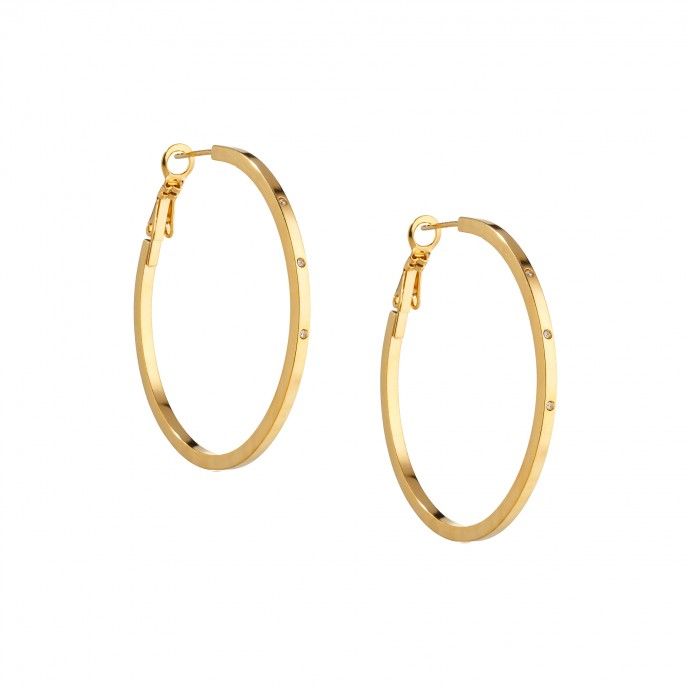 SHINY STEEL HOOPS