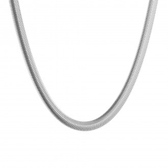 COLAR AÇO SNAKE 39CM COLAR AÇO SNAKE 39CM