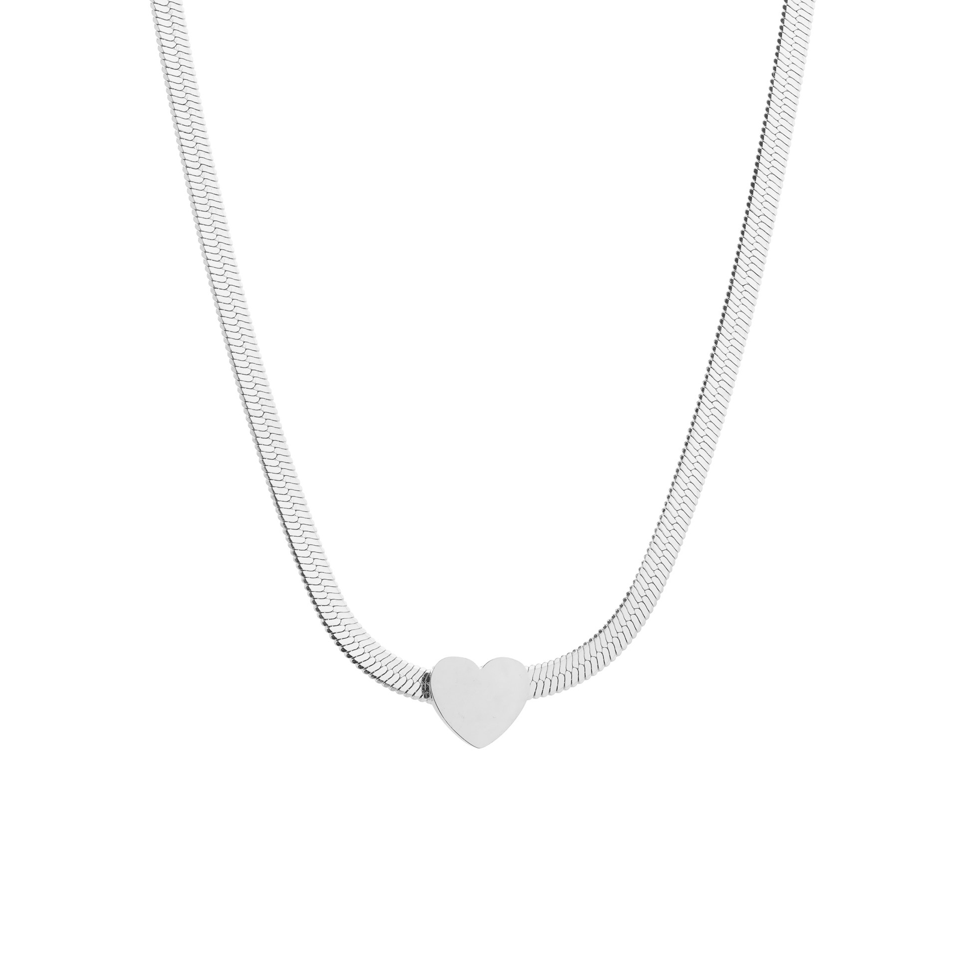 COLAR AÇO CORAÇÃO