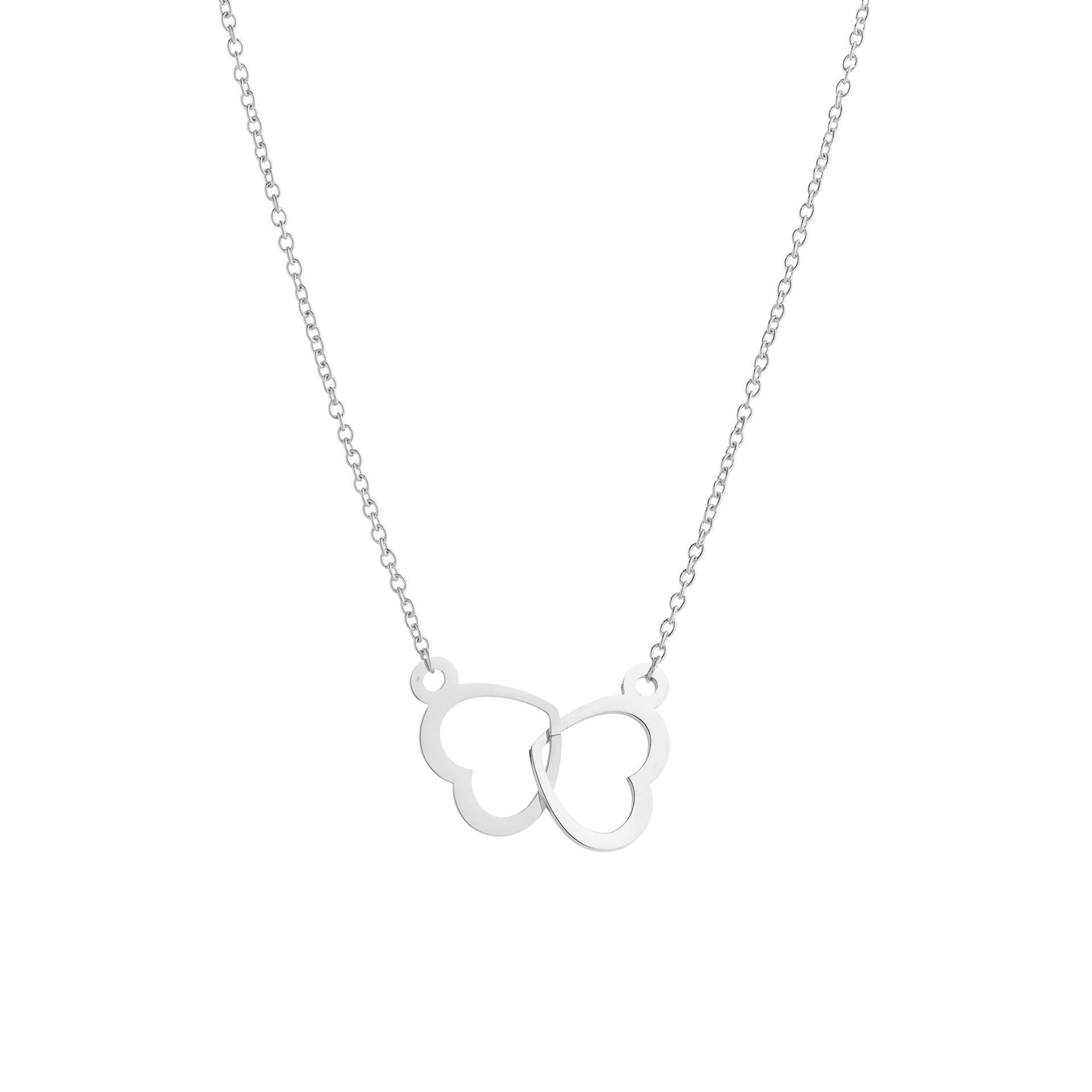 COLAR AÇO CORAÇÕES