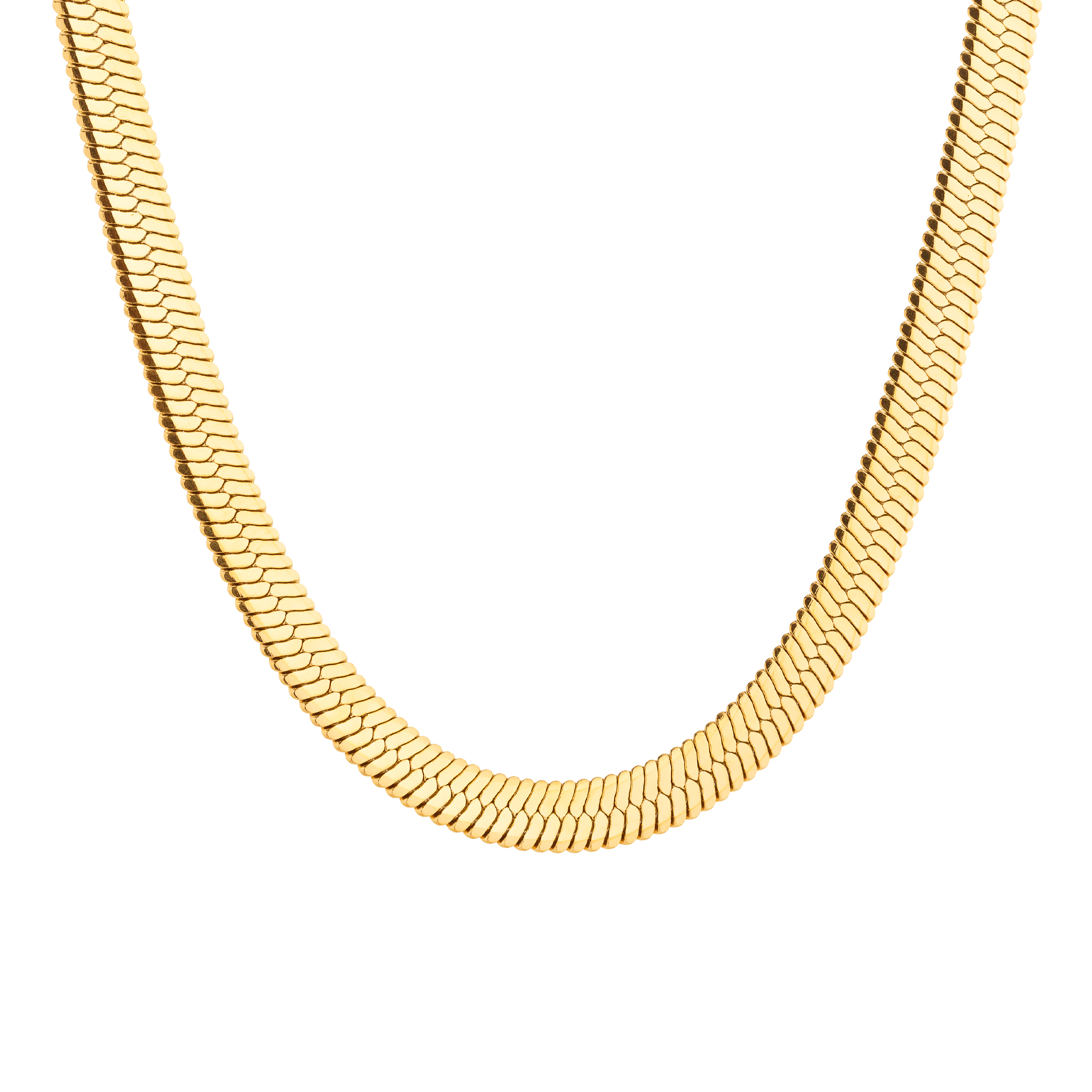 COLAR AÇO SNAKE 40CM