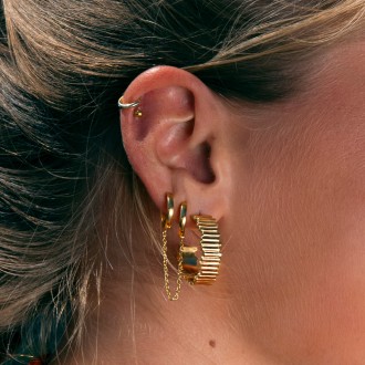 STEEL HOOPS WITH STRIPES