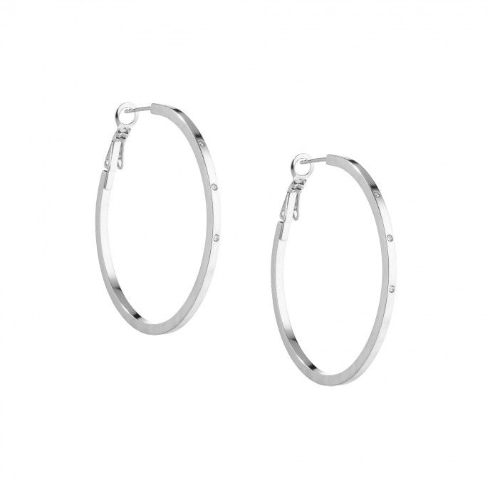 ARGOLAS AO BRILHANTES 4CM