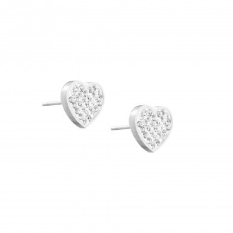 PENDIENTES DE ACERO CORAZ�N
