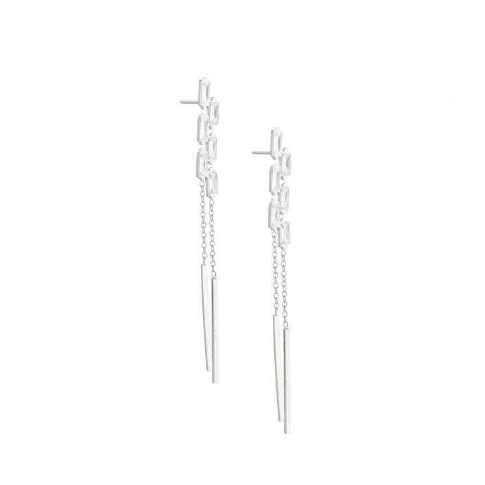 SHINY STEEL EARRINGS