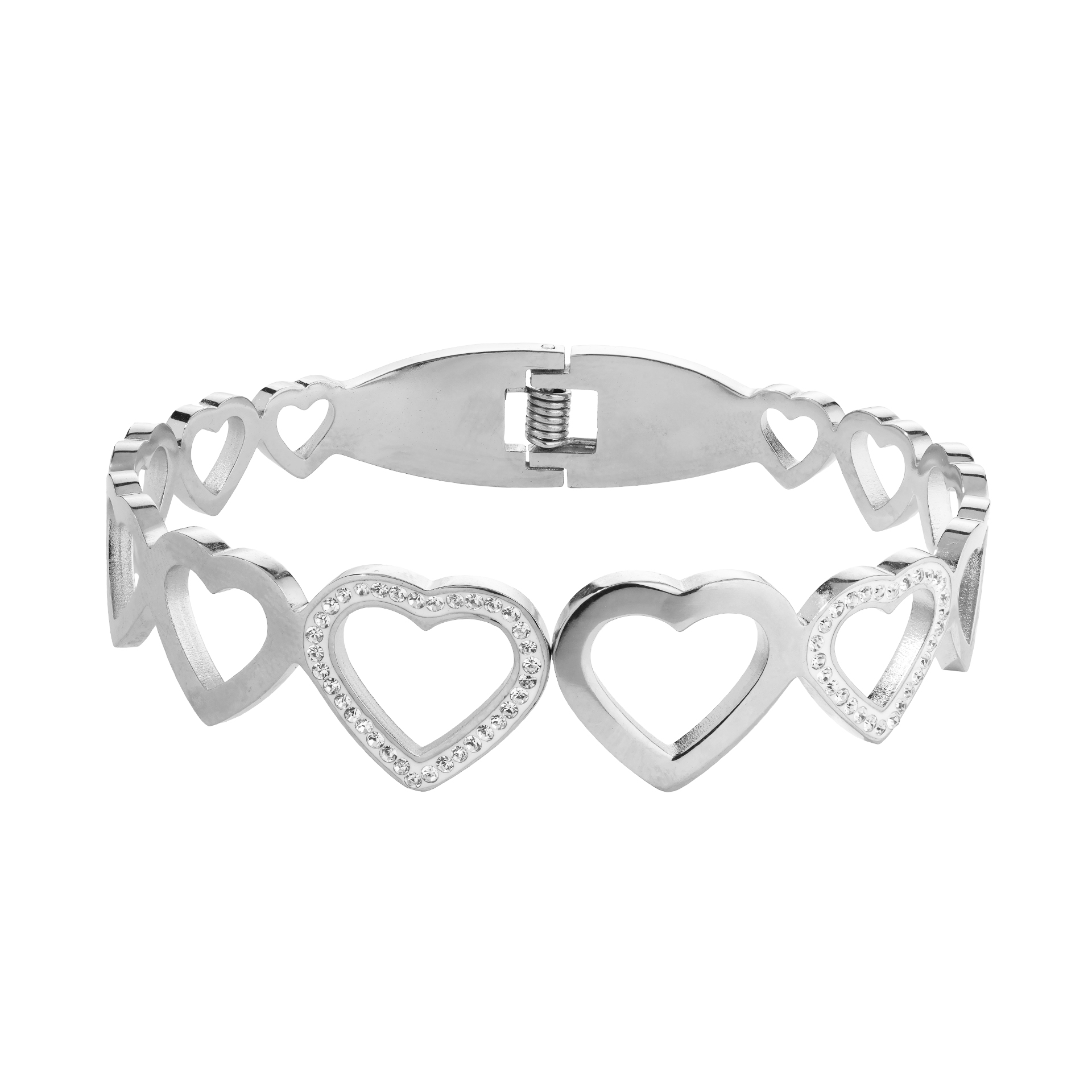 PULSEIRA AÇO CORAÇÕES