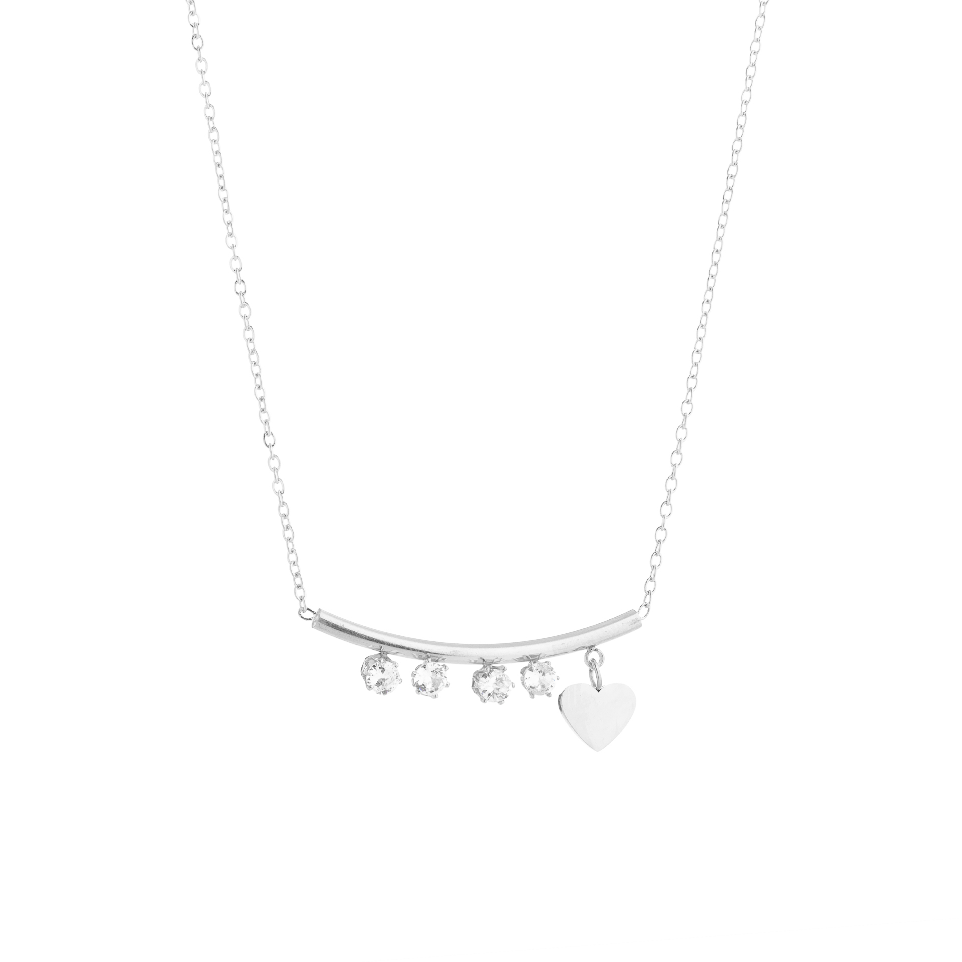 COLAR AÇO CORAÇÃO