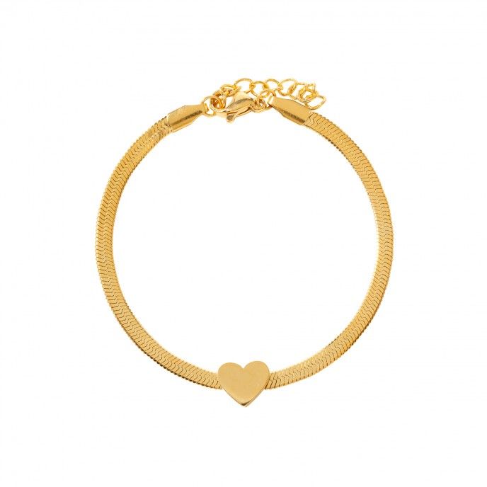 PULSEIRA AÇO CORAÇÃO PULSEIRA AÇO CORAÇÃO