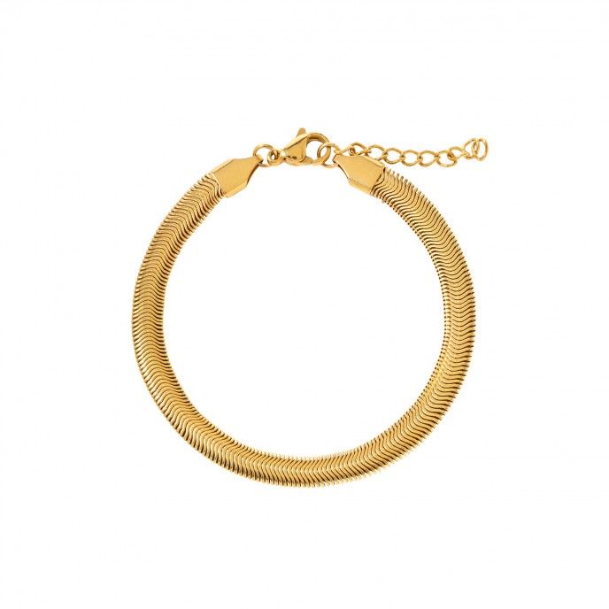 STEEL SNAKE BRACELET
