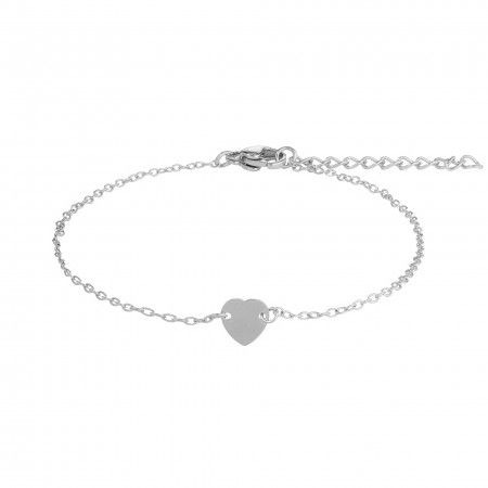 PULSEIRA AÇO CORAÇÃO PULSEIRA AÇO CORAÇÃO