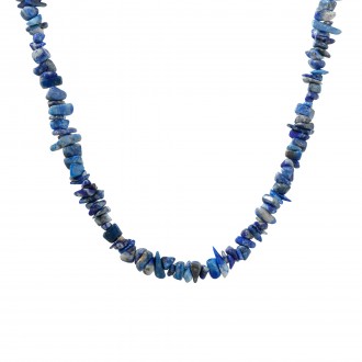 LAPIS LAZULI NATURAL STONE NECKLACE