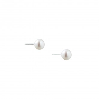PENDIENTES BOLA PERLA