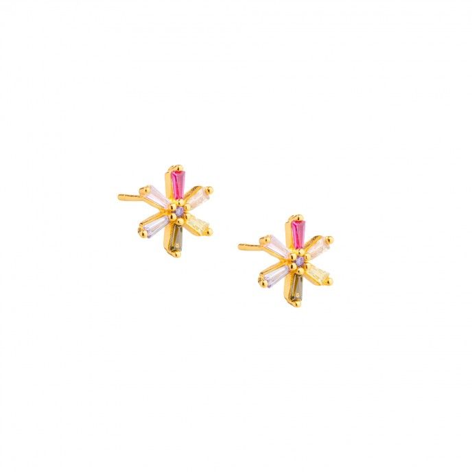 PENDIENTES FLOR