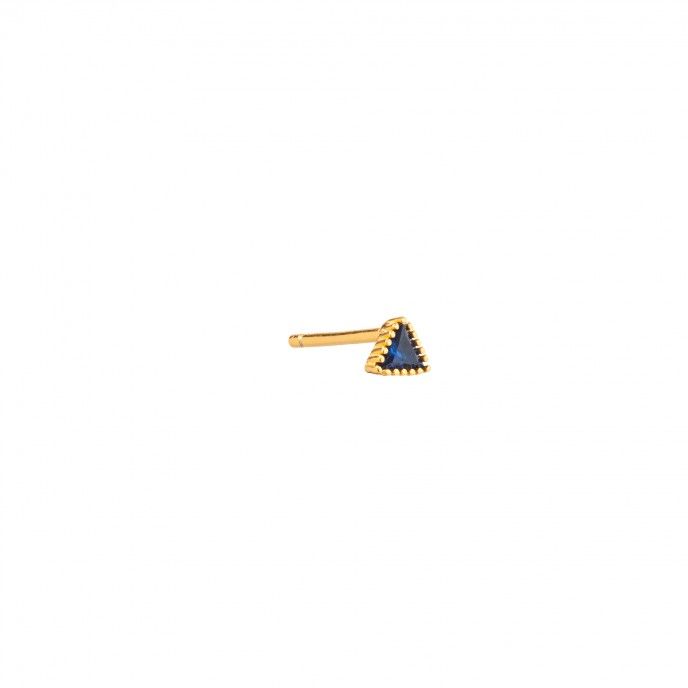 TRIANGLE SILVER EARRING