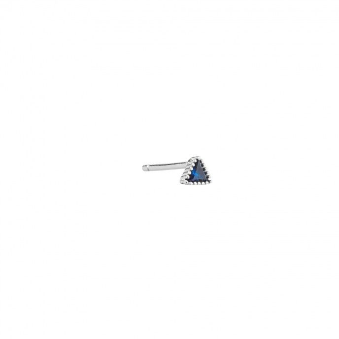TRIANGLE SILVER EARRING