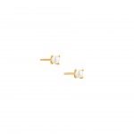 925 Sterling Silver with 18k Gold Plating