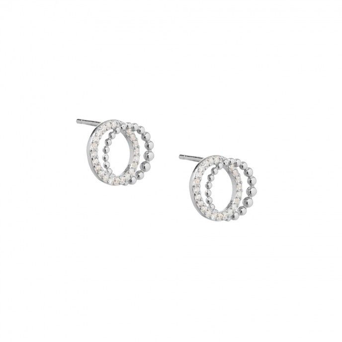 WHEELS SILVER EARRINGS