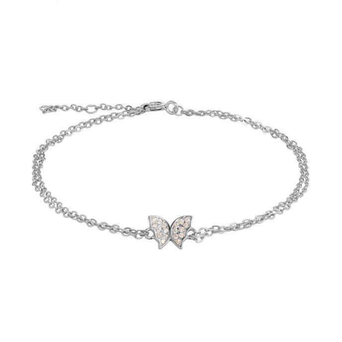 BUTTERFLY SILVER BRACELET