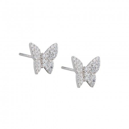 BUTTERFLY ILVER EARRINGS