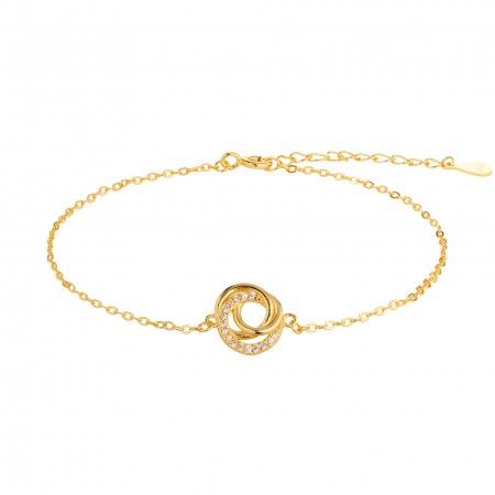 WHEELS SILVER BRACELET