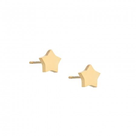 PENDIENTES DE ACERO ESTRELLA