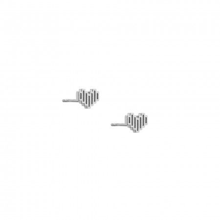 HEART STEEL EARRINGS