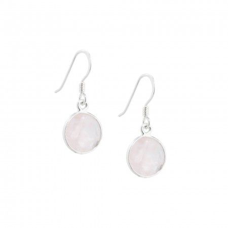 ROUND SILVER EARRINGS